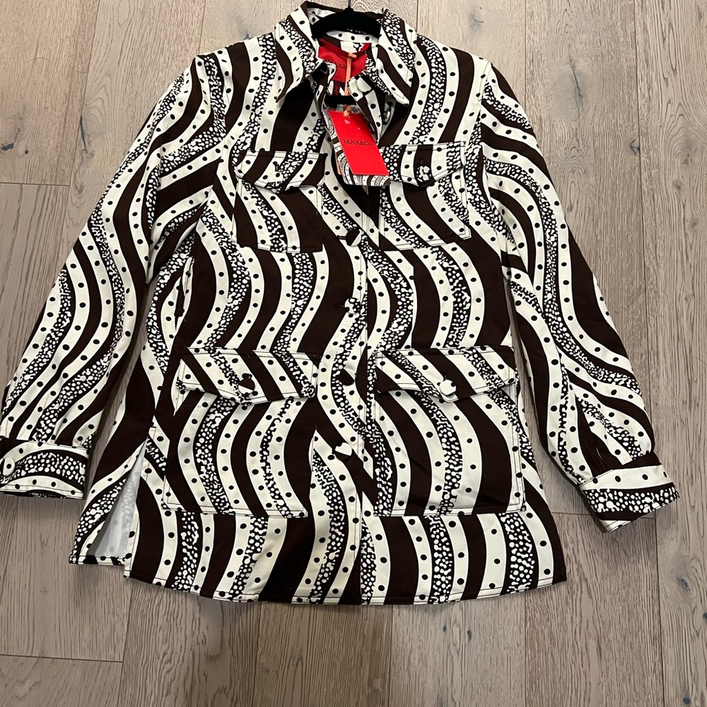 NWT Max&Co Lightweight Jacket with callout